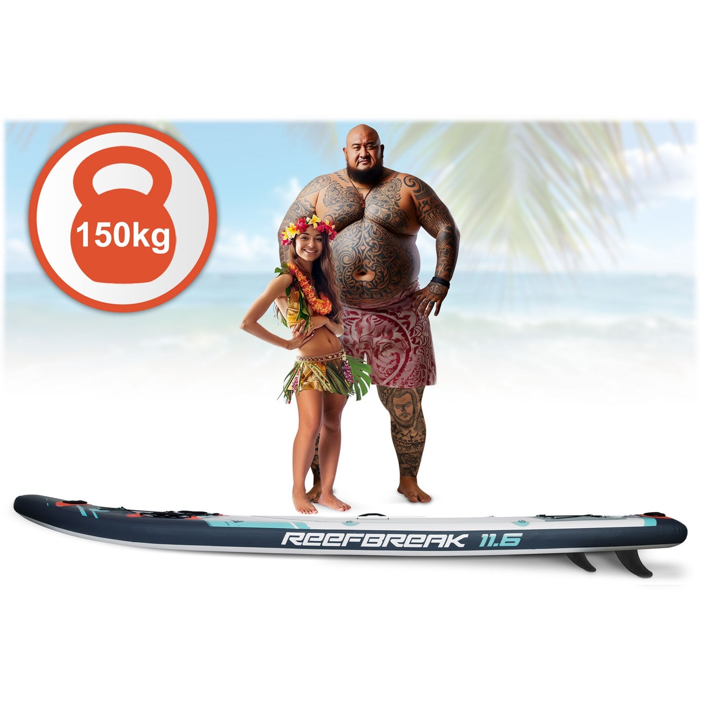 Sup board Reefbreak 350 x 81 x 15 cm Neo-Sport 170102