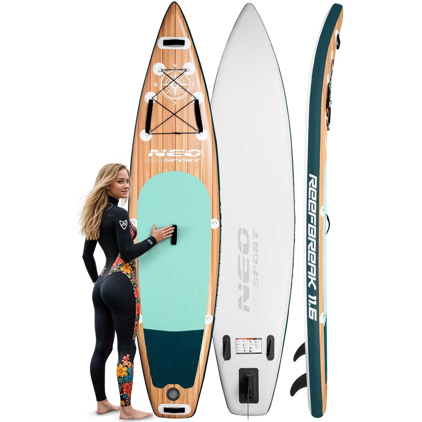 Sup board Reefbreak 350 x 81 x 15 cm Neo-Sport 170104