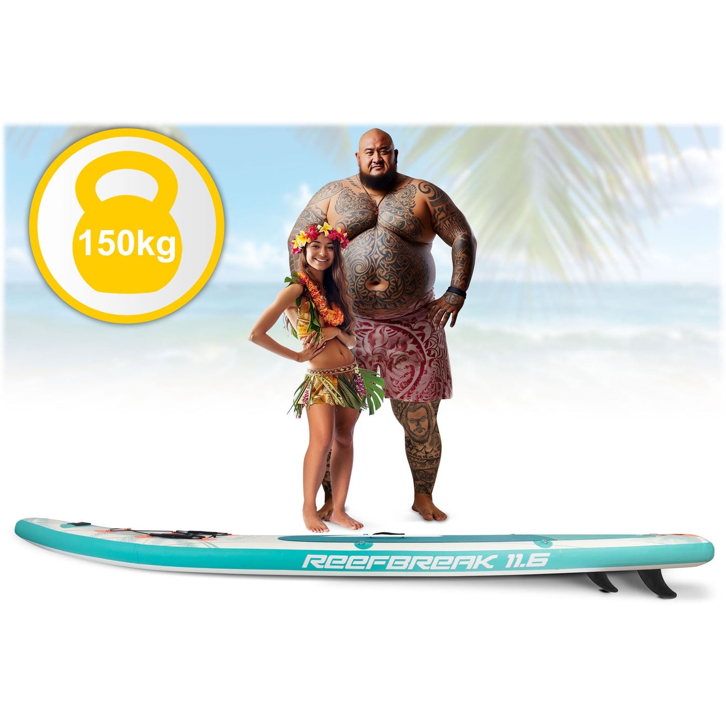 Sup board Reefbreak 350 x 81 x 15 cm Neo-Sport 170105