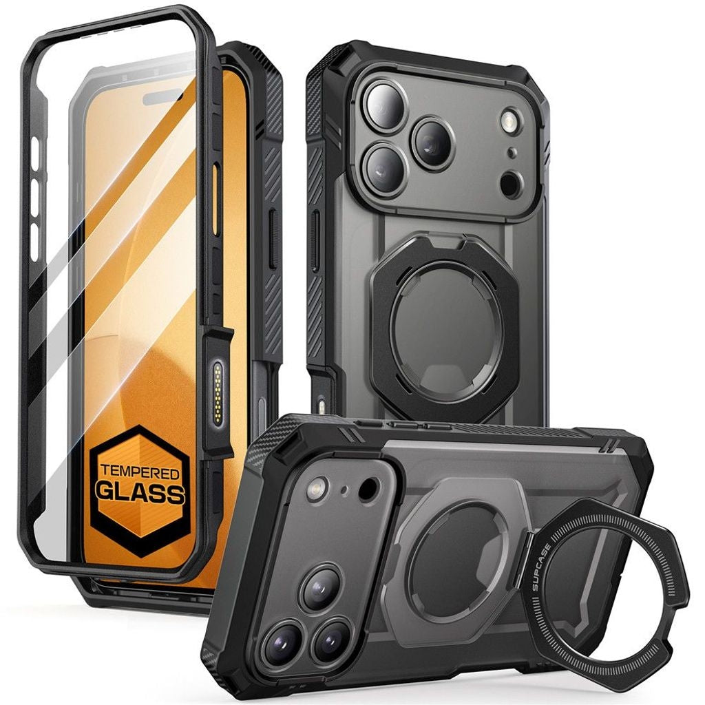 Supcase UB Grip Pro MagSafe Case for iPhone 17 Pro Max - Black