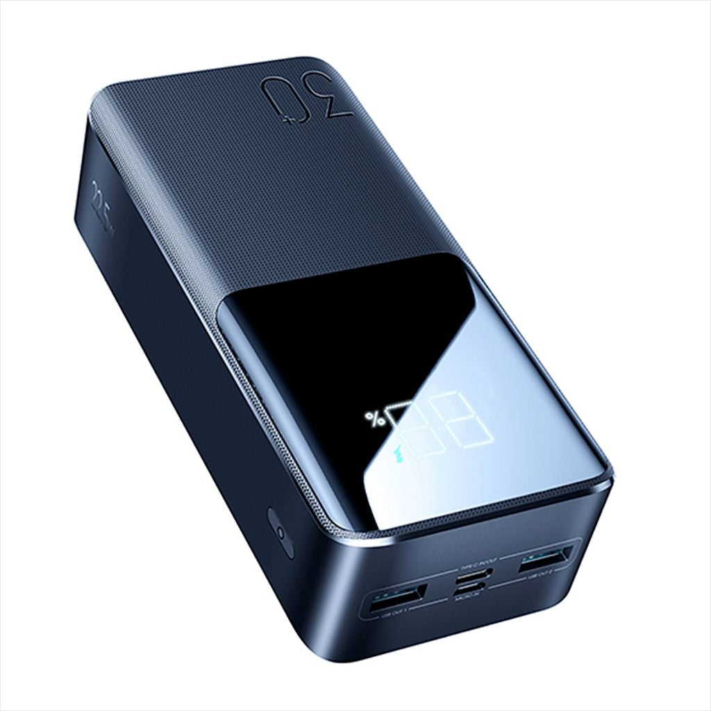Super Charge LED Powerbank 30,000mAh, 22.5W - Black