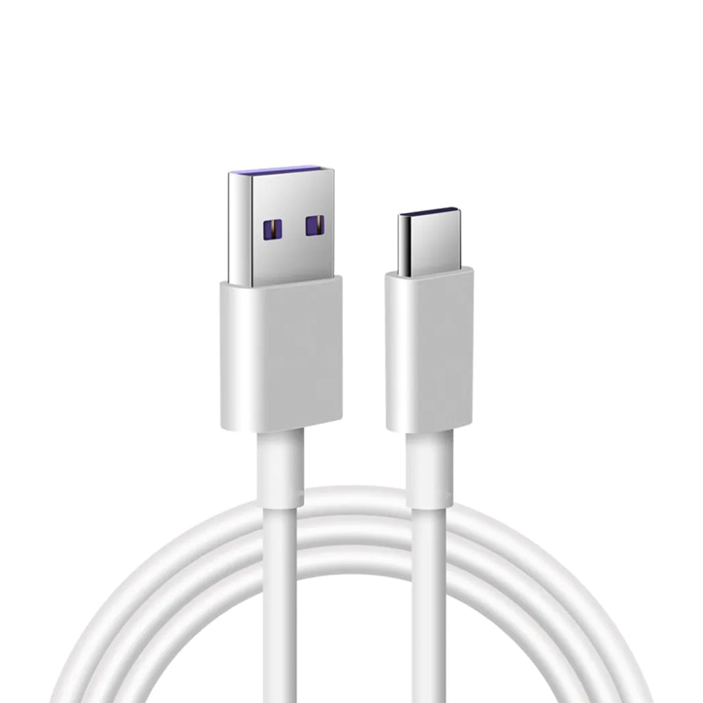 SuperCharge USB-C Cable 5A, 25W, 2m - White