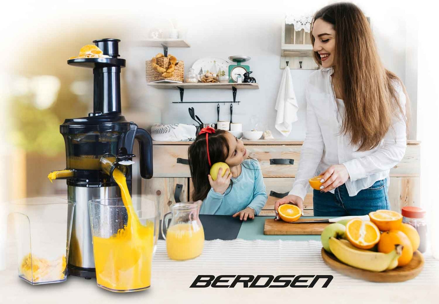 Super-efficient Berdsen slow juicer