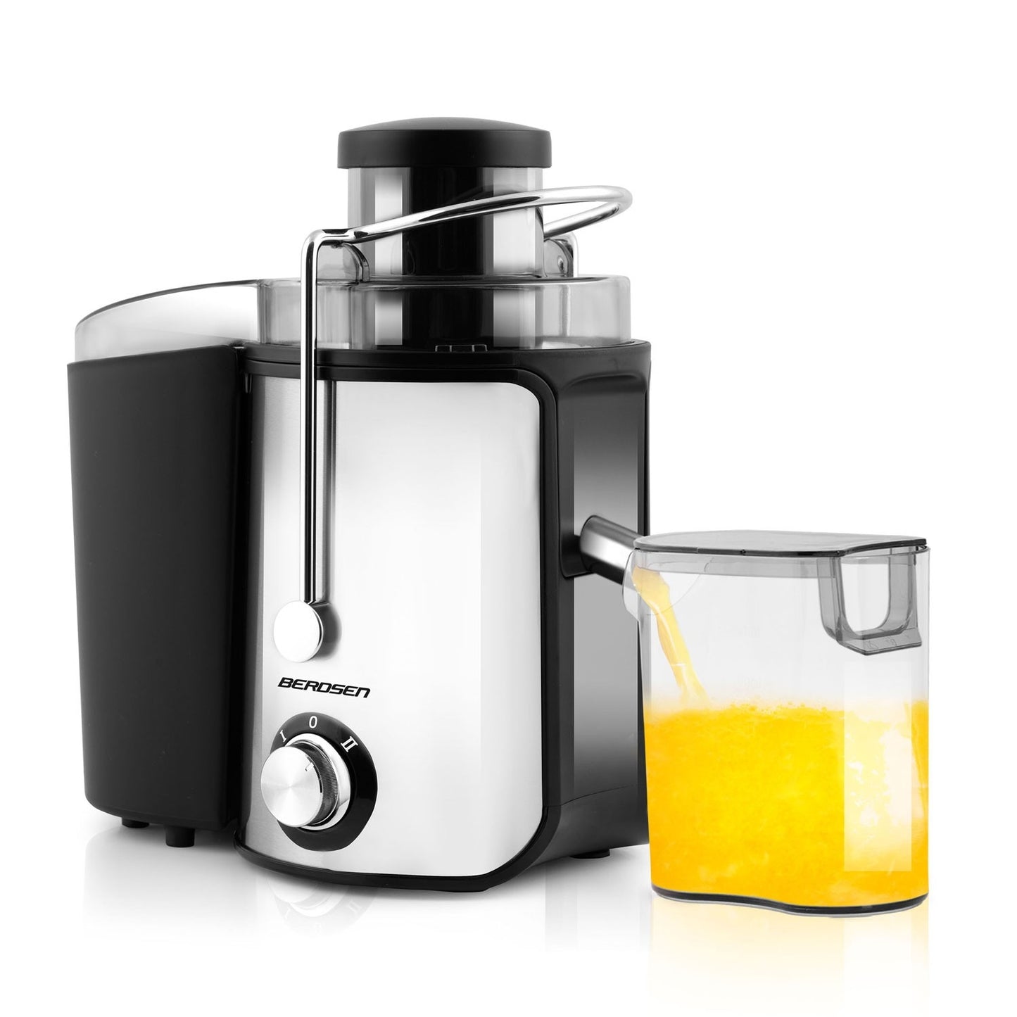 Juicer 600W, Stainless Steel, Black, 0.5L Capacity