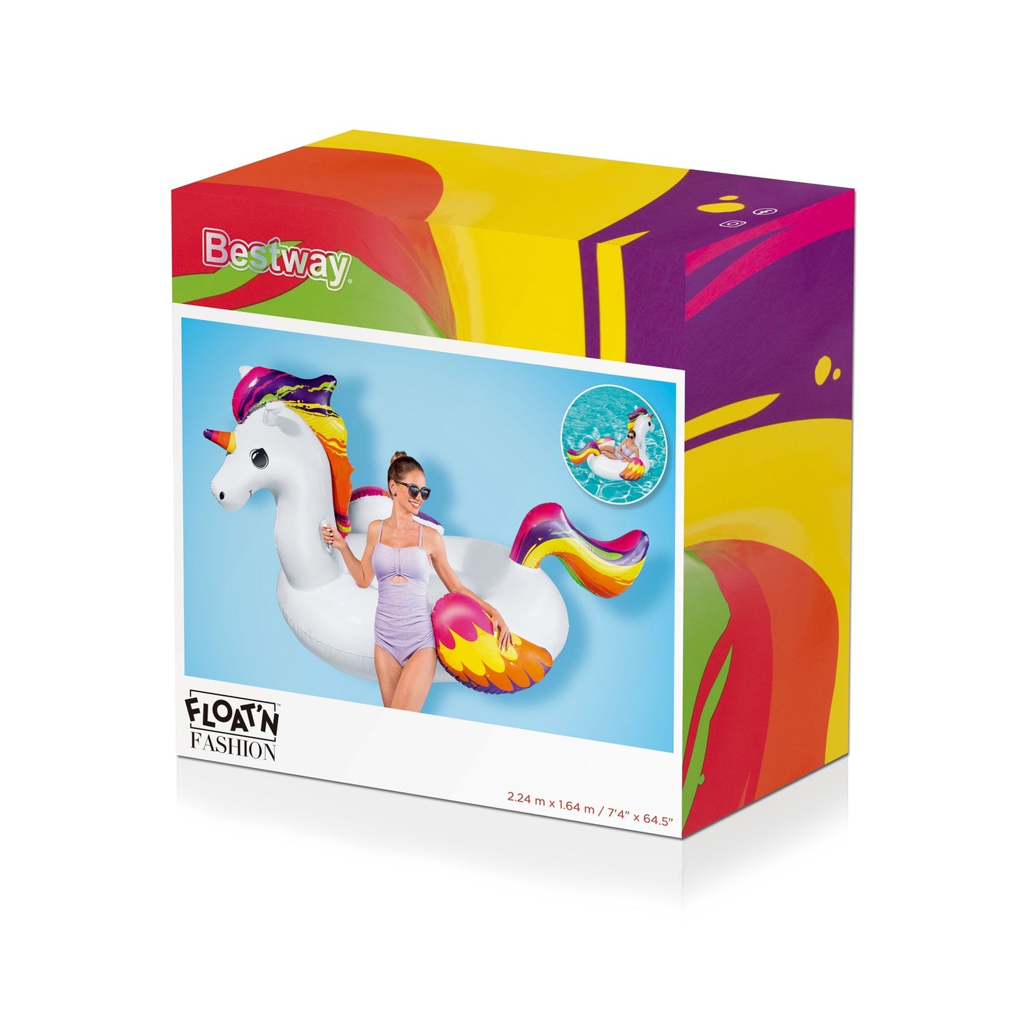 Supersized Unicorn Rider