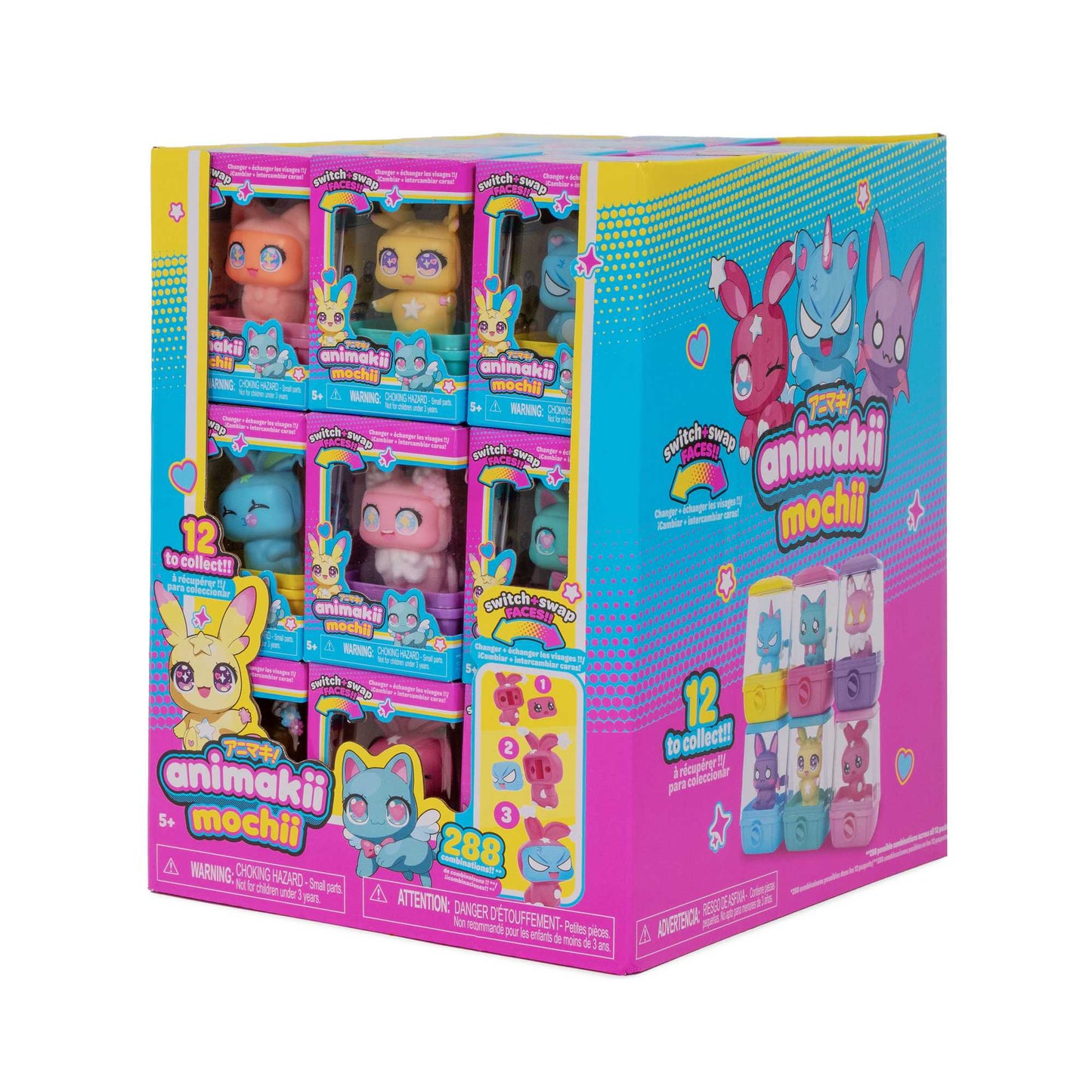 Surprise Kawaii Mini Figure with Capsule & Expressions