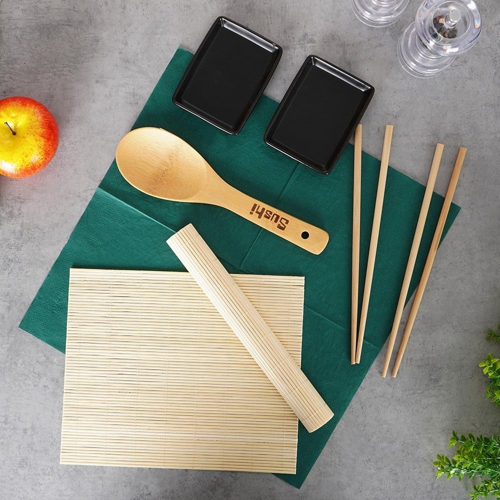 Sushi set for two: 7 accessories - Perfect gift idea