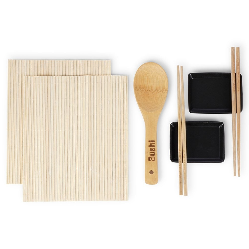 Sushi set for two: 7 accessories - Perfect gift idea