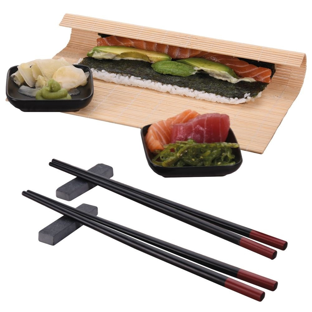 Sushi set for two: 7 accessories, perfect gift idea