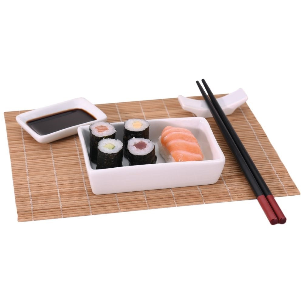 Sushi set for two with 12 accessories - Perfect gift idea