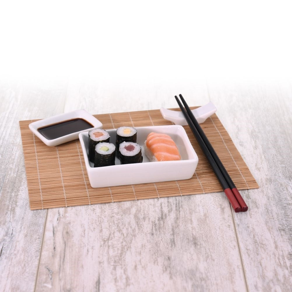 Sushi set for two with 12 accessories - Perfect gift idea