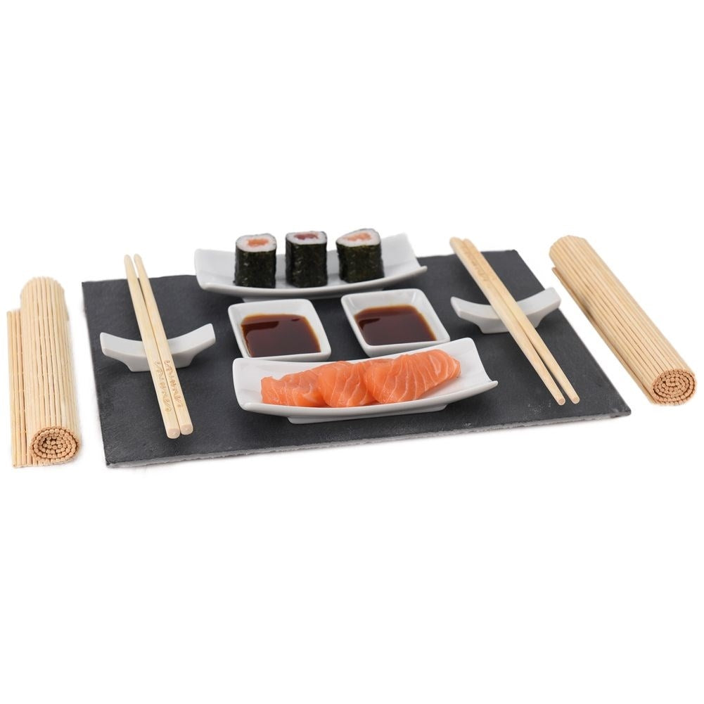 Sushi set for two with 13 accessories - Perfect gift