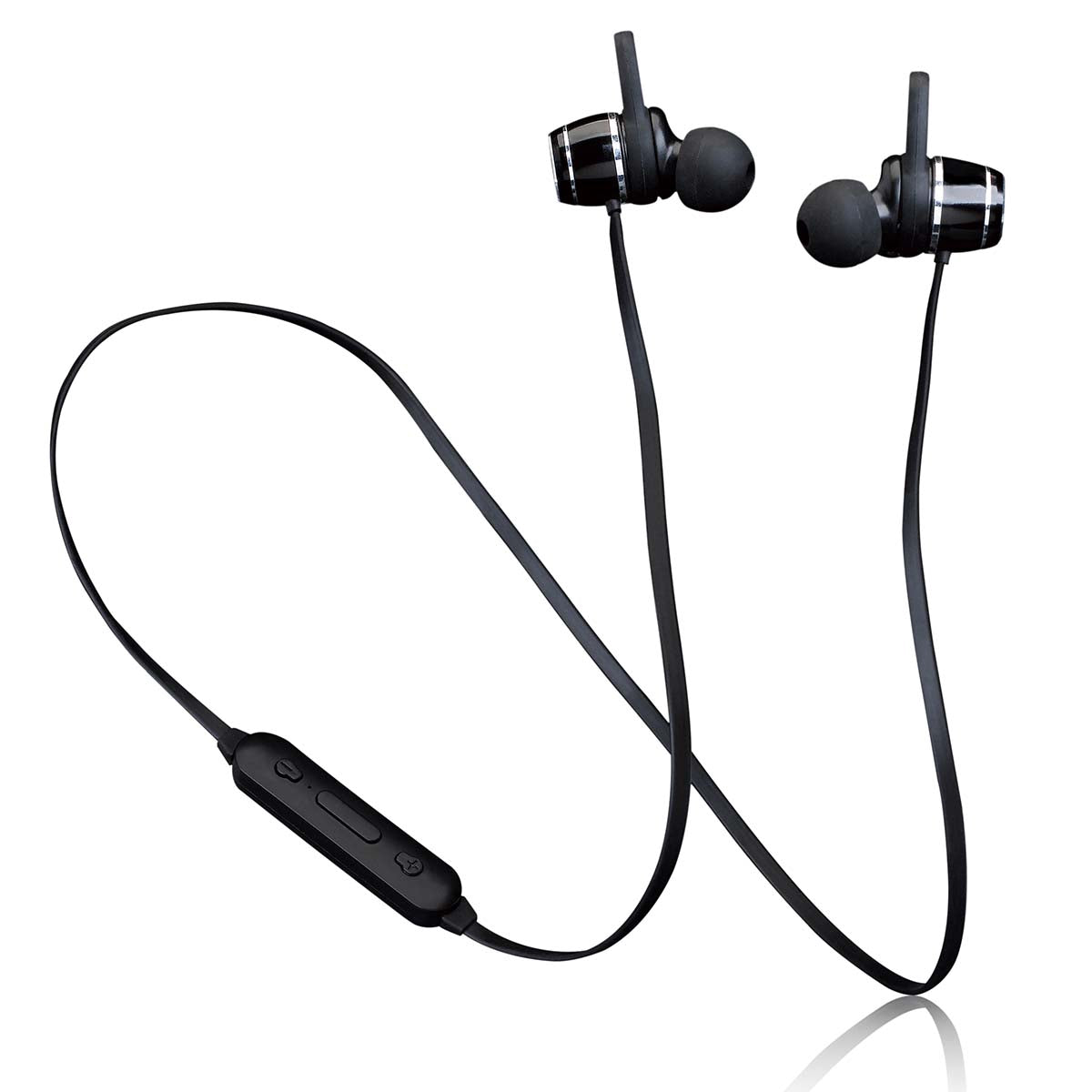 Sweatproof Bluetooth Earbuds, IPX4, 9-Hour Battery