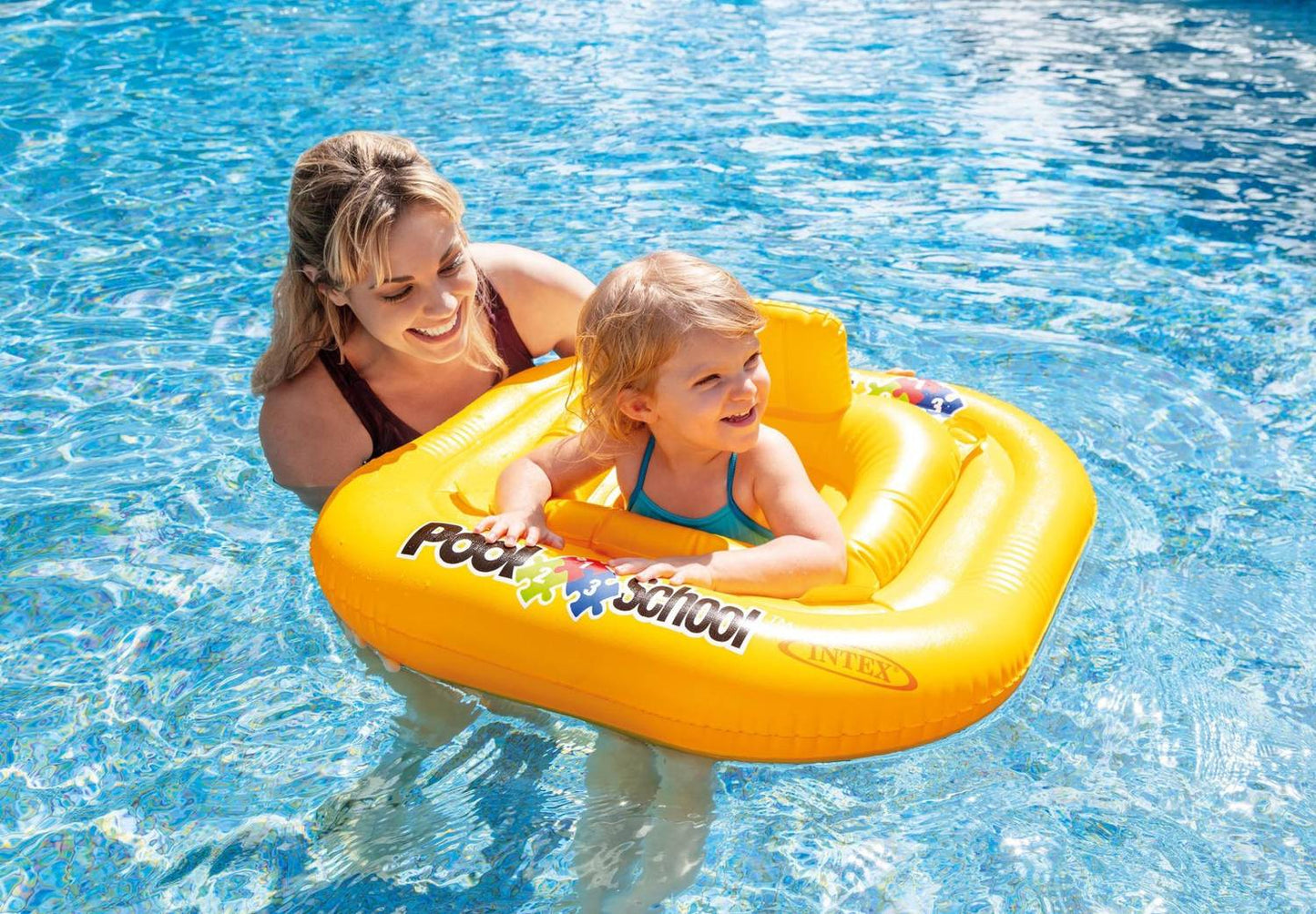 Swimming Learning Wheel Seat Backrest Intex 56587