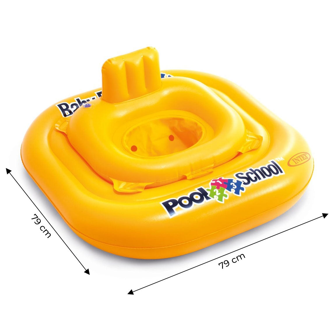 Swimming Learning Wheel Seat Backrest Intex 56587
