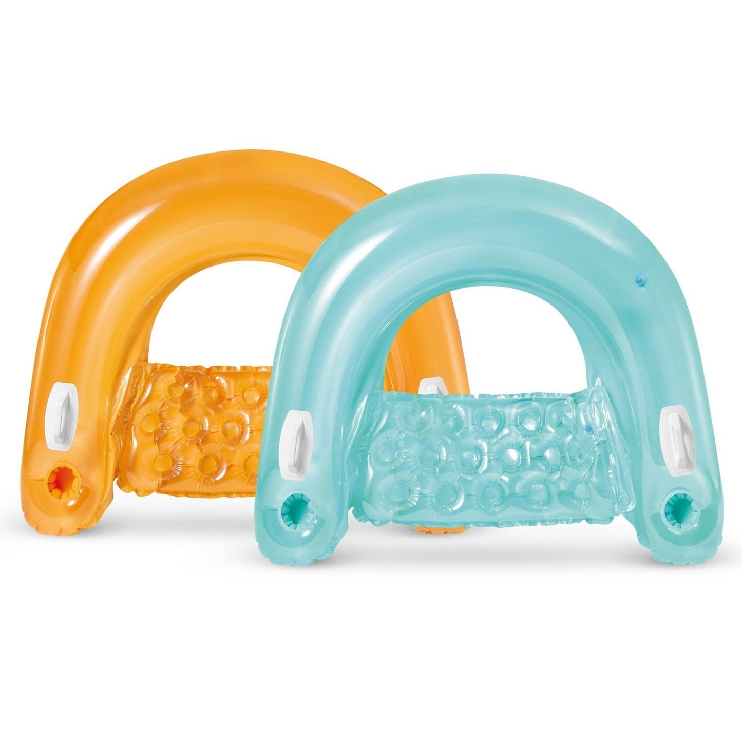 Swimming chair with handles 147 x 99 cm INTEX 58859 orange