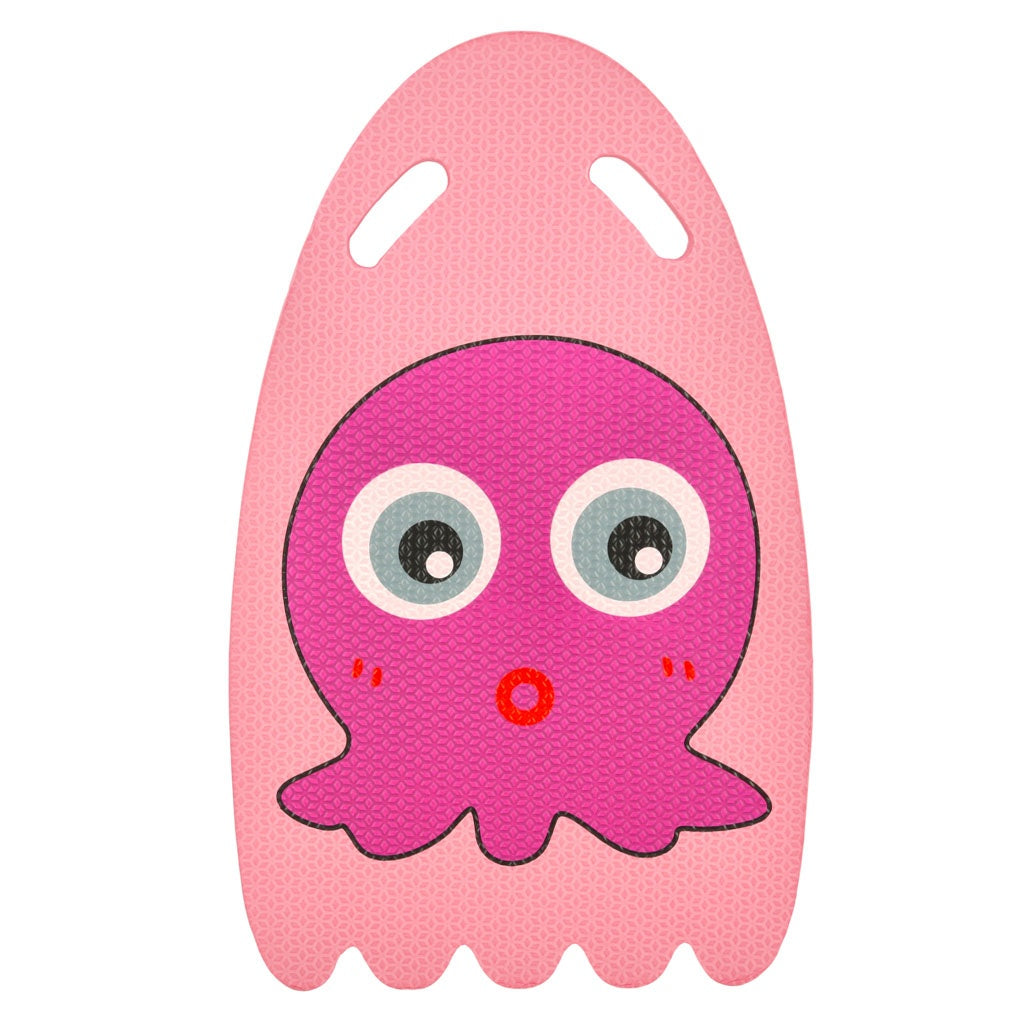 Swimming instruction board for the swimming pool octopus
