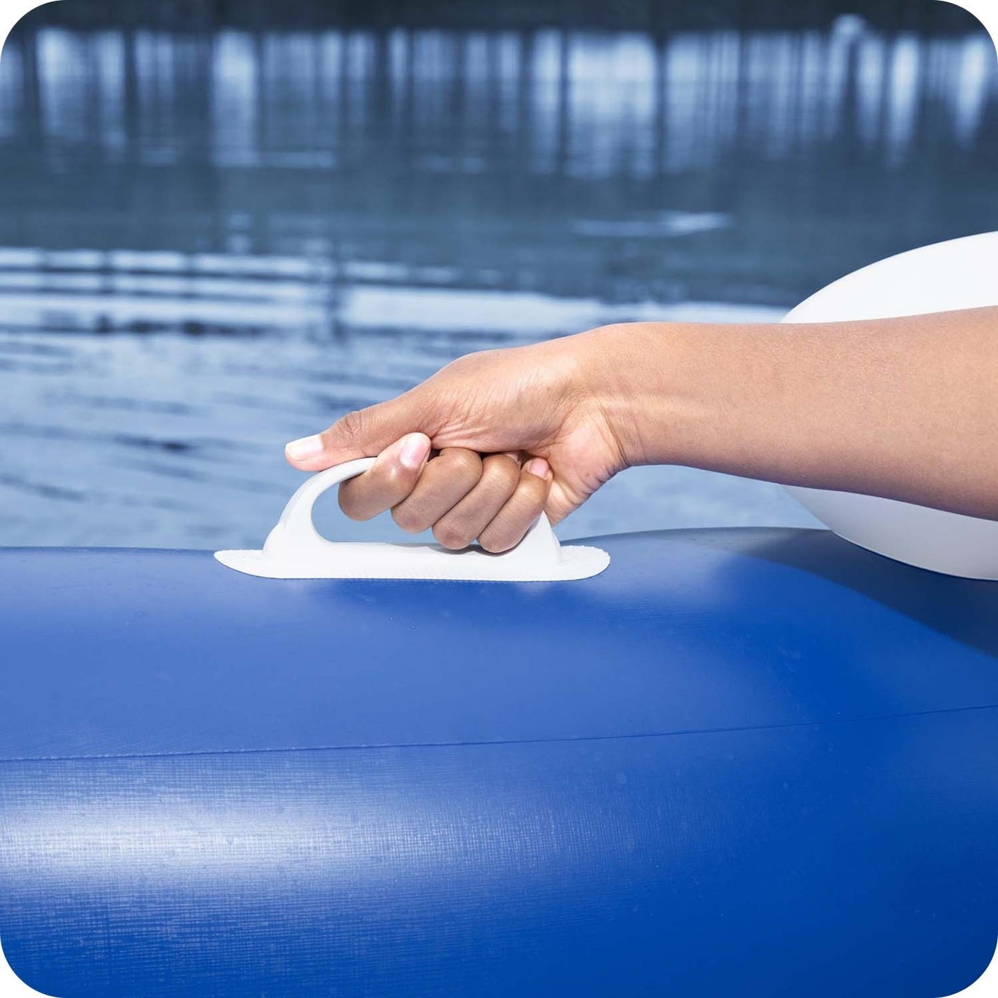 Swimming island, 3-person mattress 191x178cm Bestway