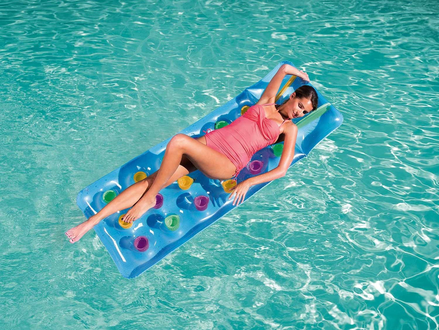 Swimming mattress 188 x 71 cm Bestway 43014 orange
