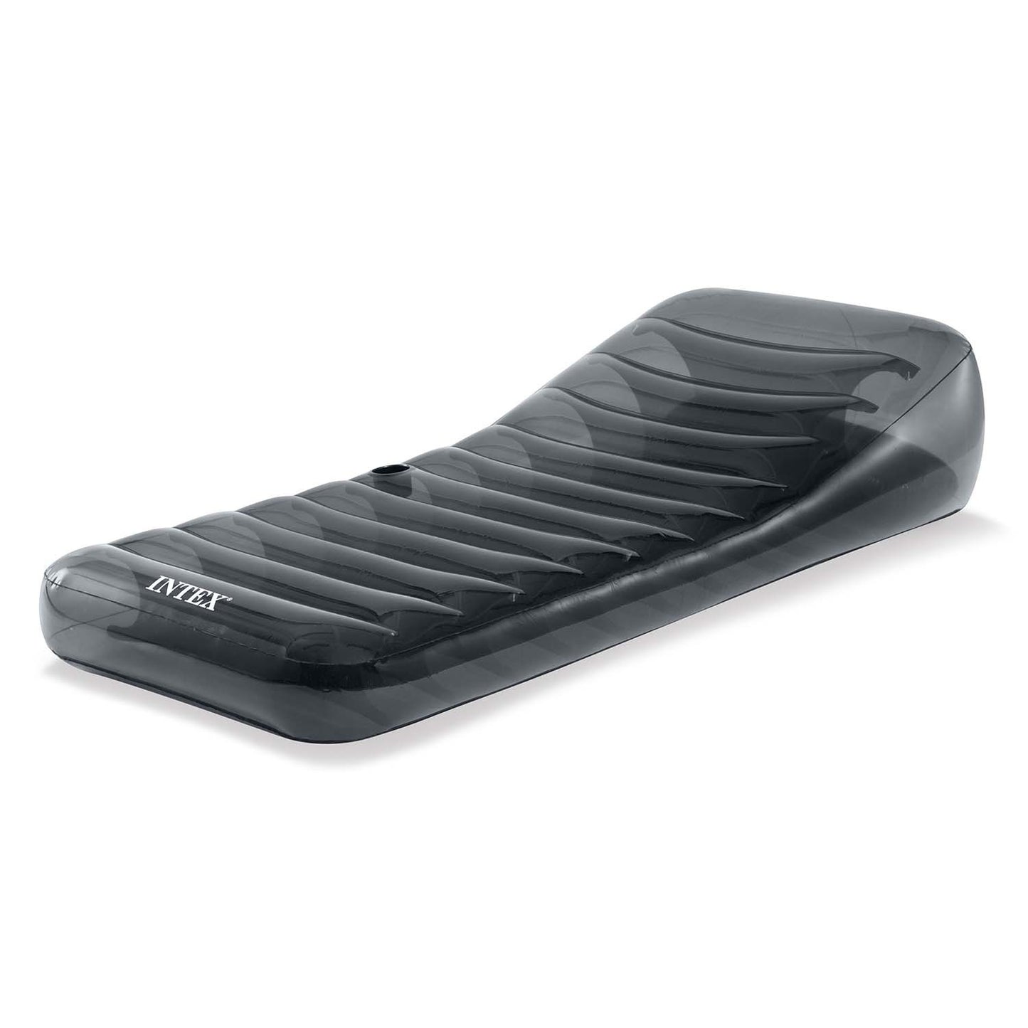 Swimming mattress black 211 x 99 cm INTEX 58723