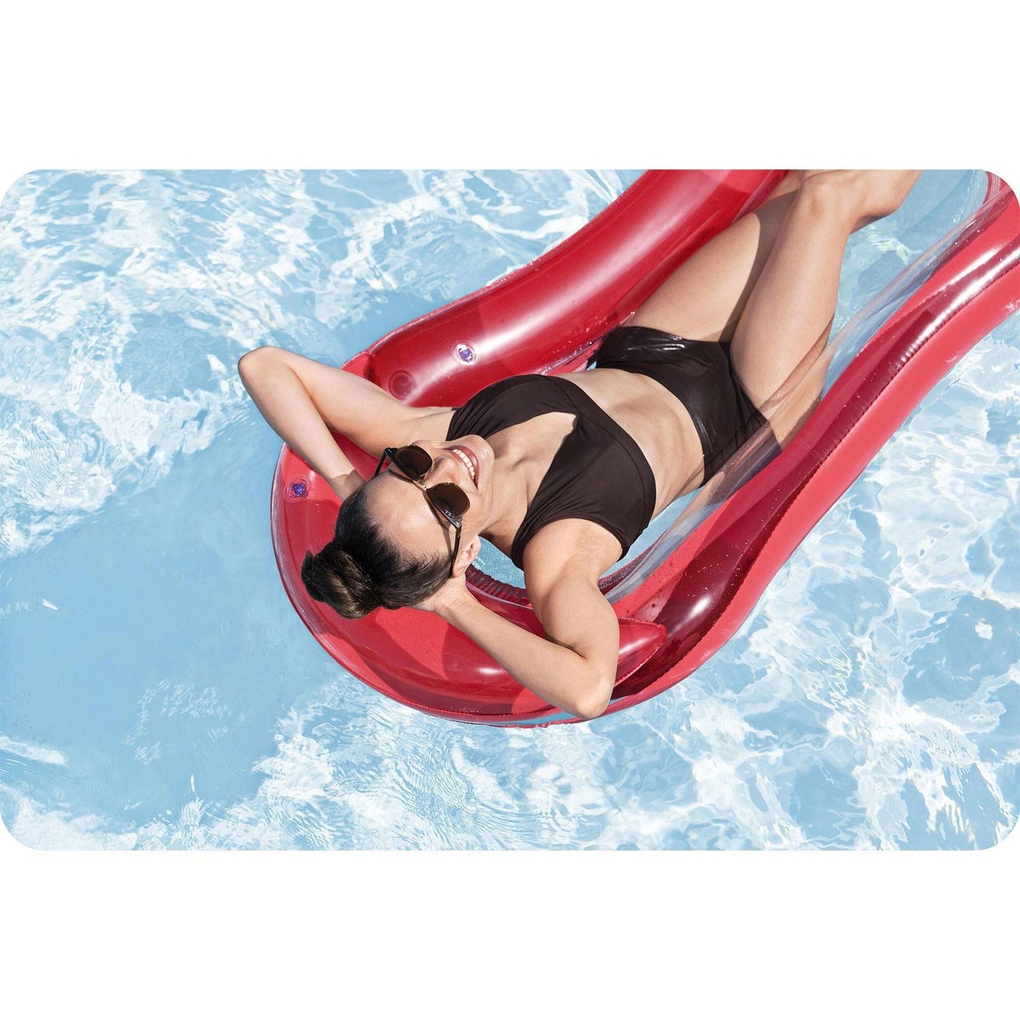 Swimming mattress red Bestway 43103