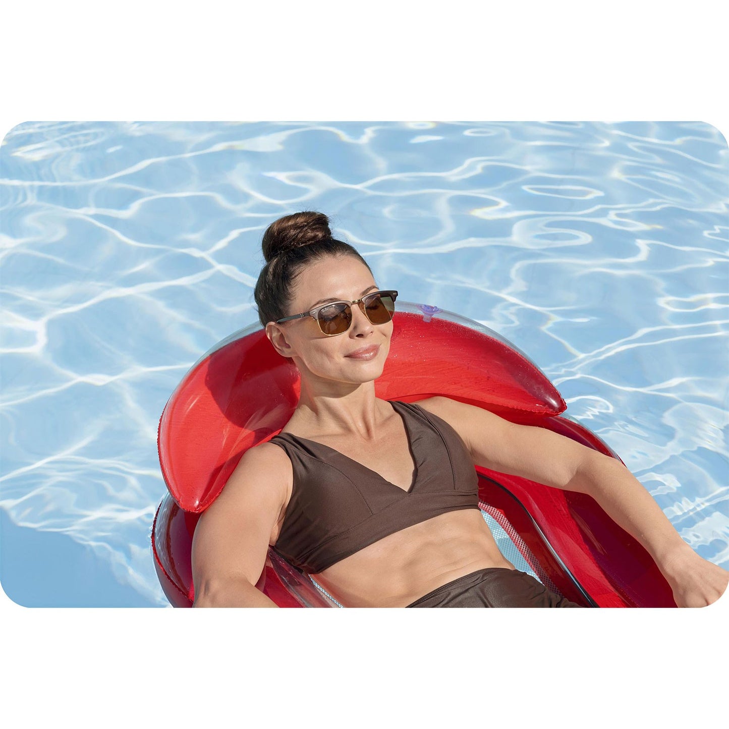 Swimming mattress red Bestway 43103