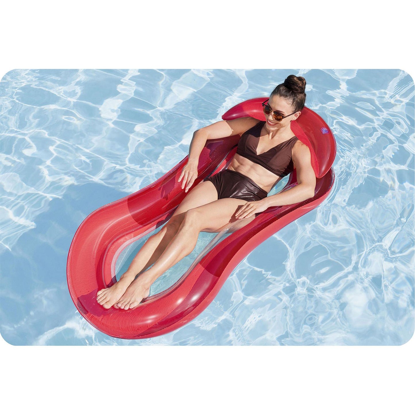 Swimming mattress red Bestway 43103