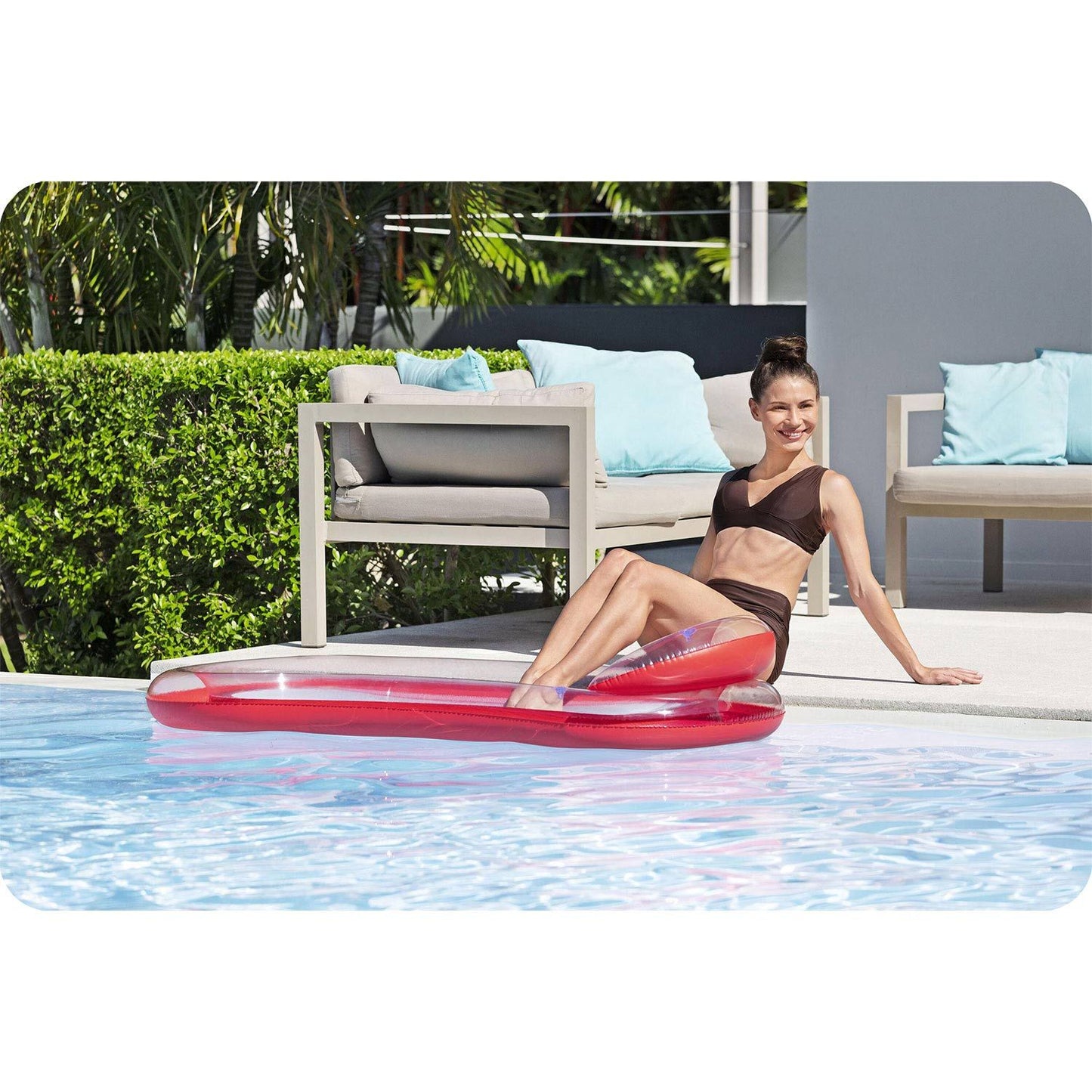 Swimming mattress red Bestway 43103