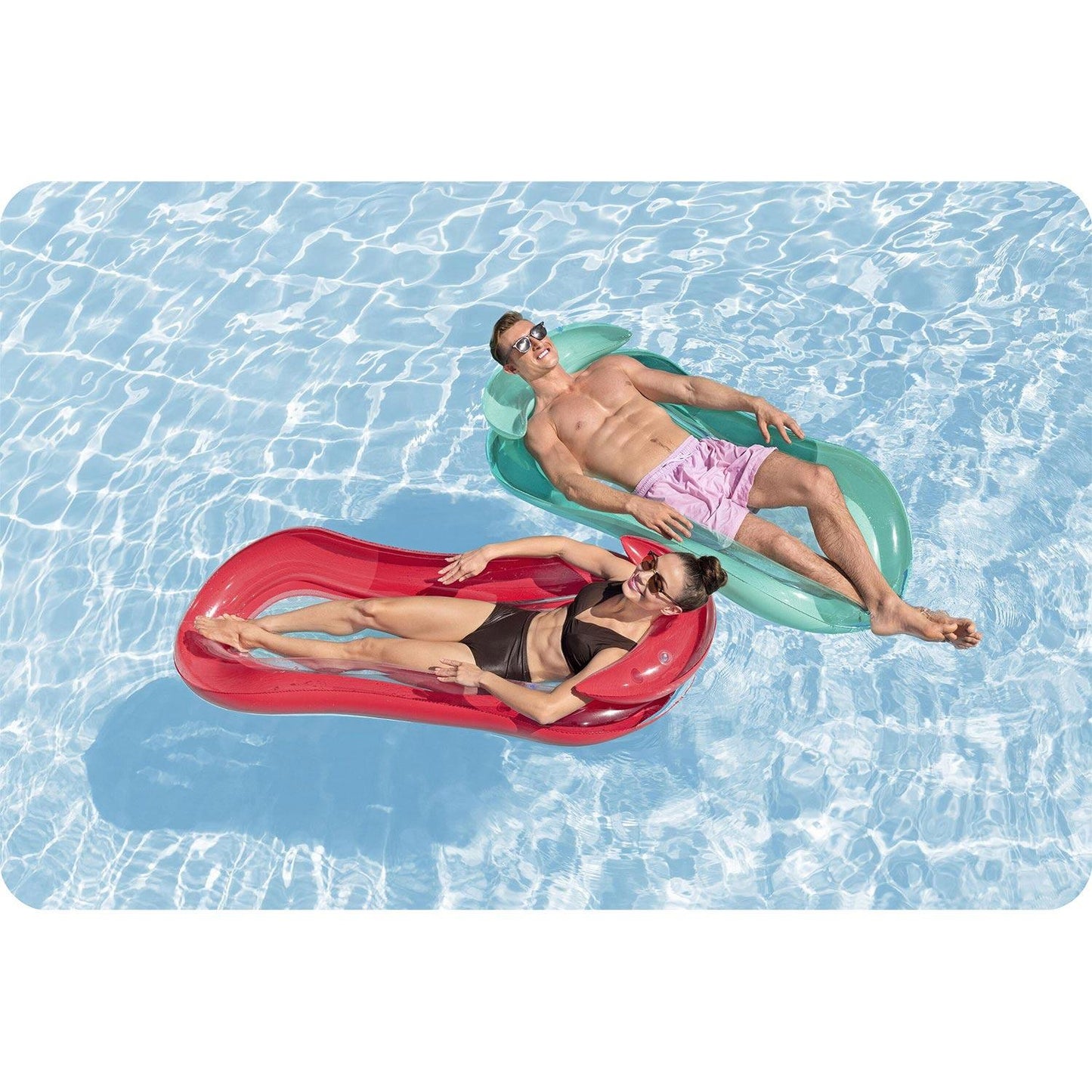 Swimming mattress red Bestway 43103
