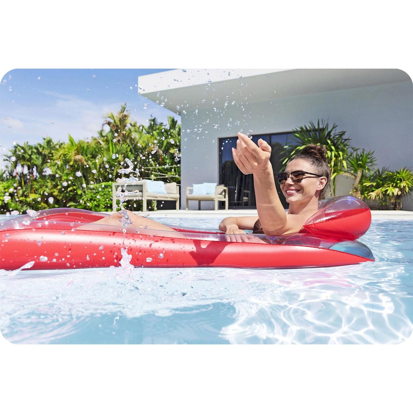 Swimming mattress red Bestway 43103