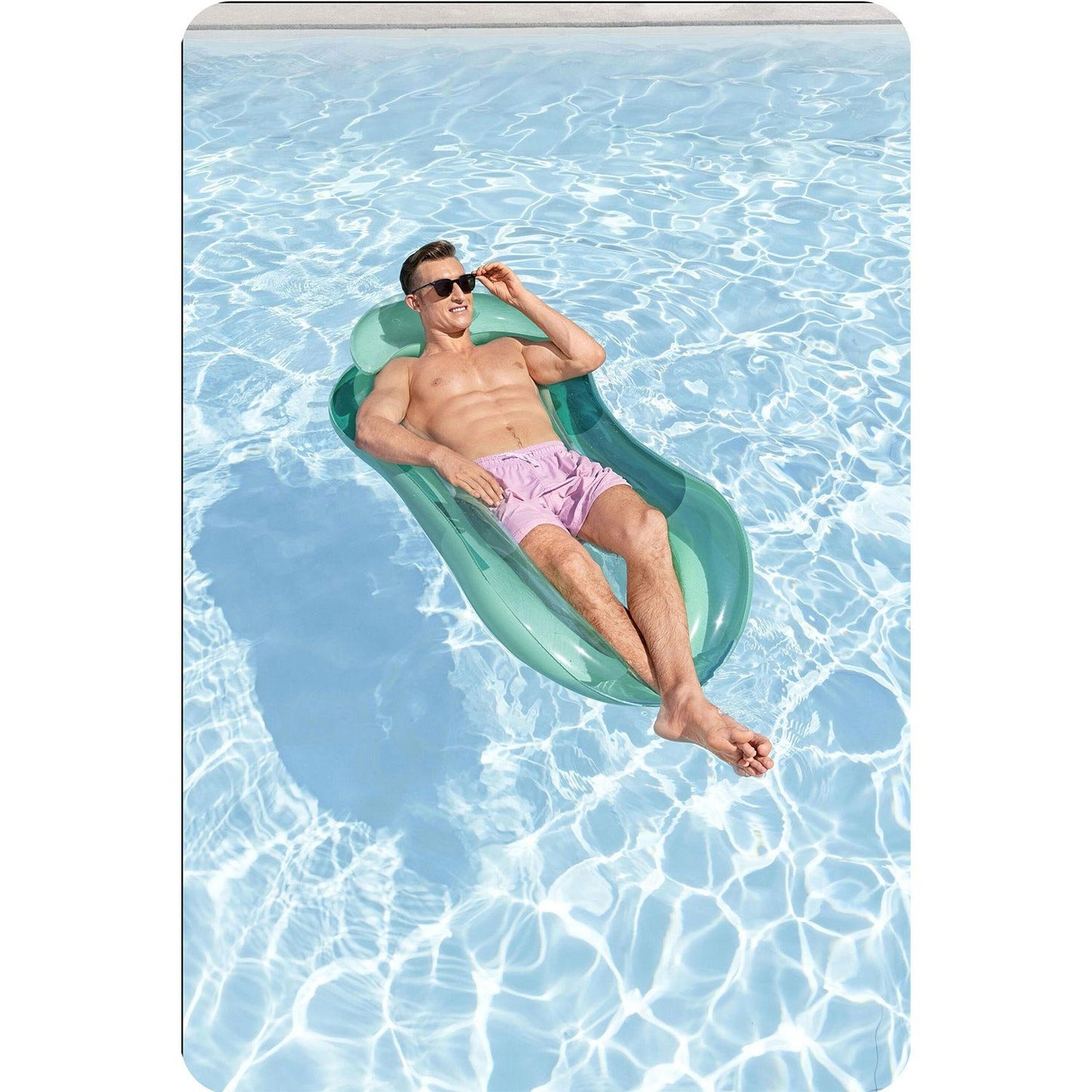 Swimming mattress turquoise Bestway 43103