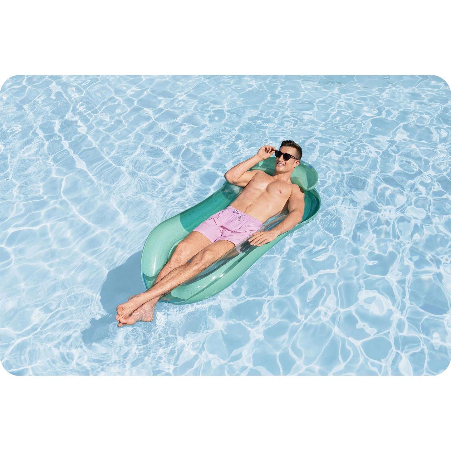 Swimming mattress turquoise Bestway 43103