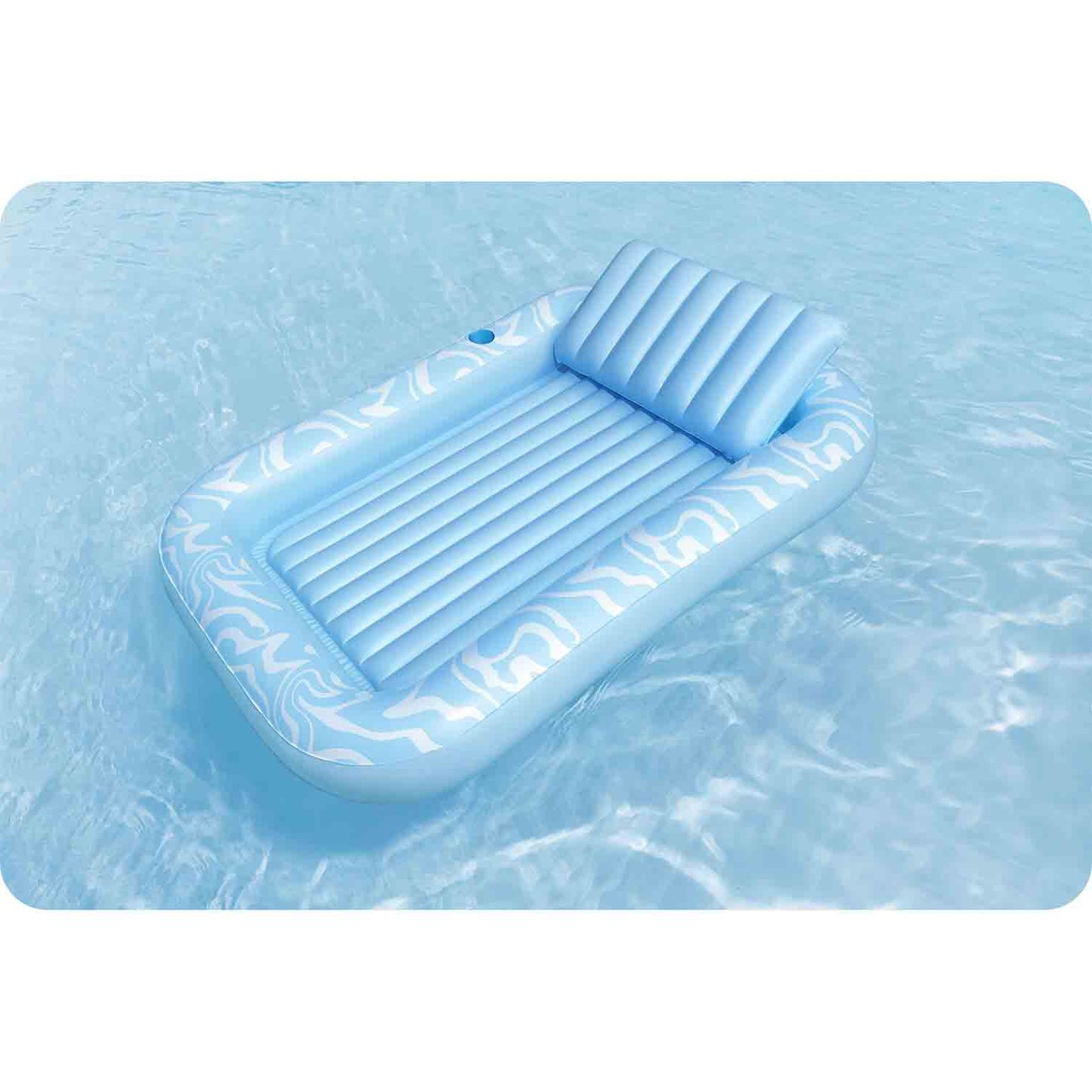 Swimming mattress with backrest Bestway 43838