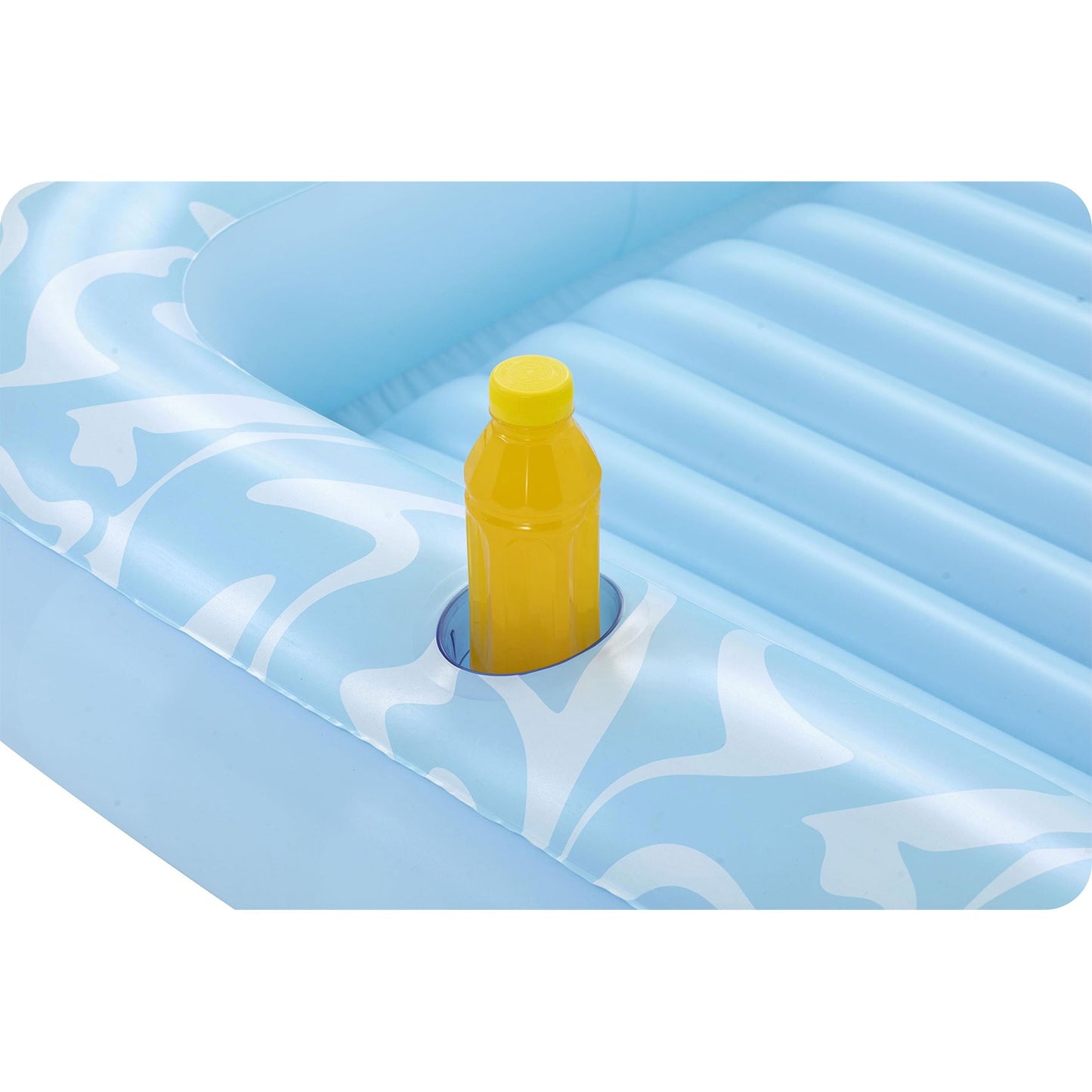Swimming mattress with backrest Bestway 43838