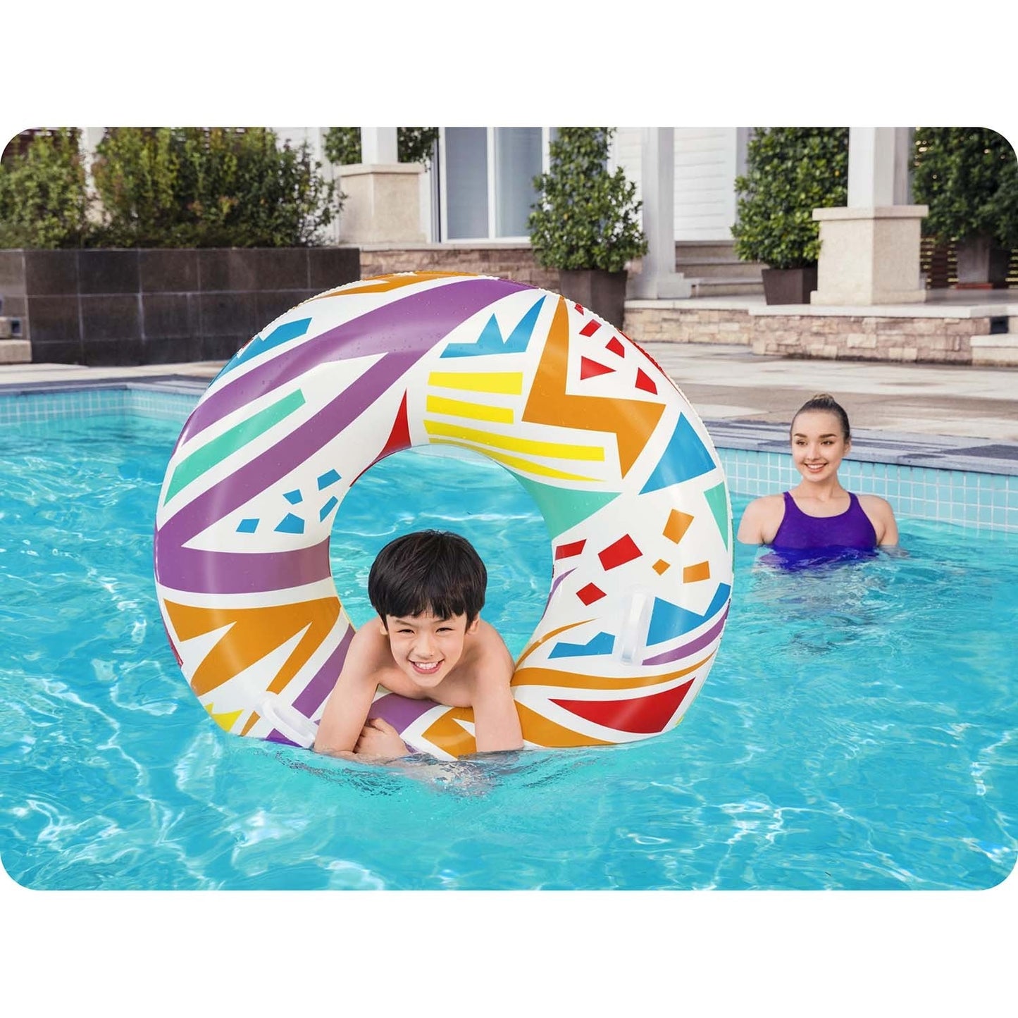 Swimming ring 107cm Bestway 36228 white