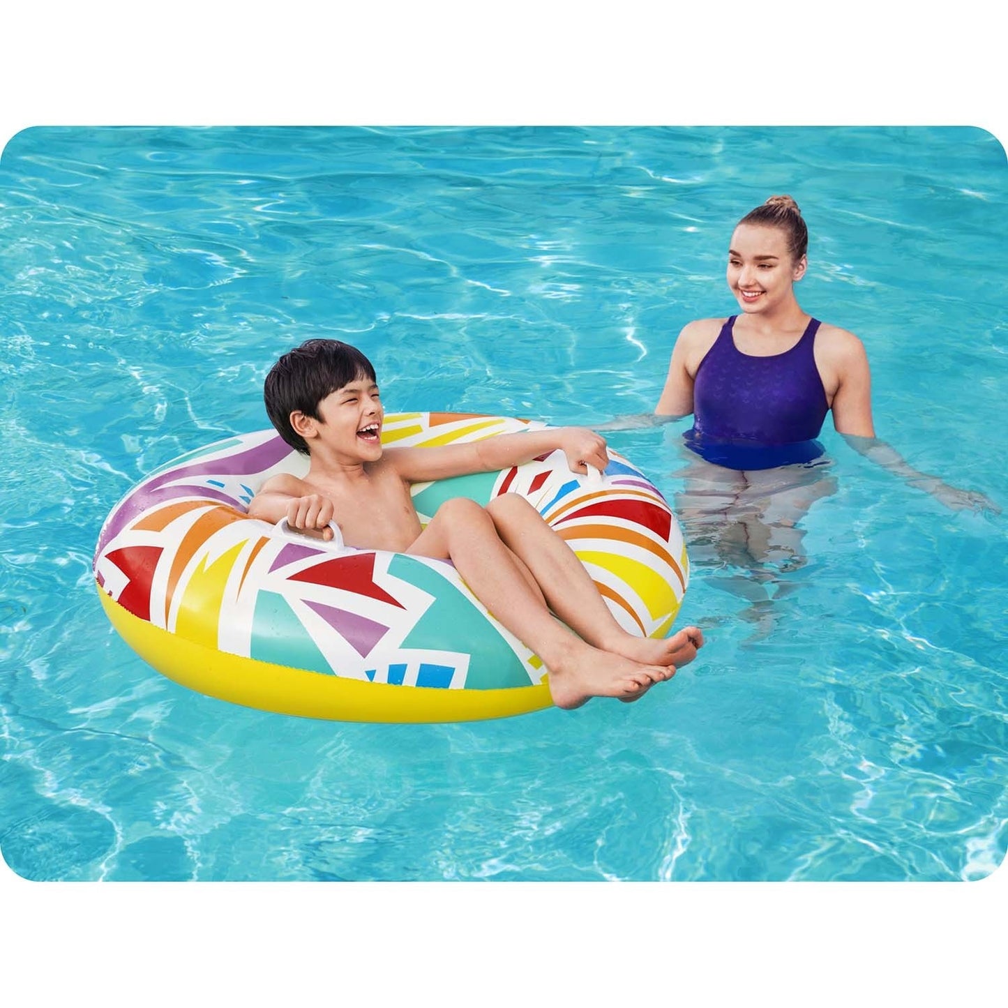 Swimming ring 107cm Bestway 36228 white
