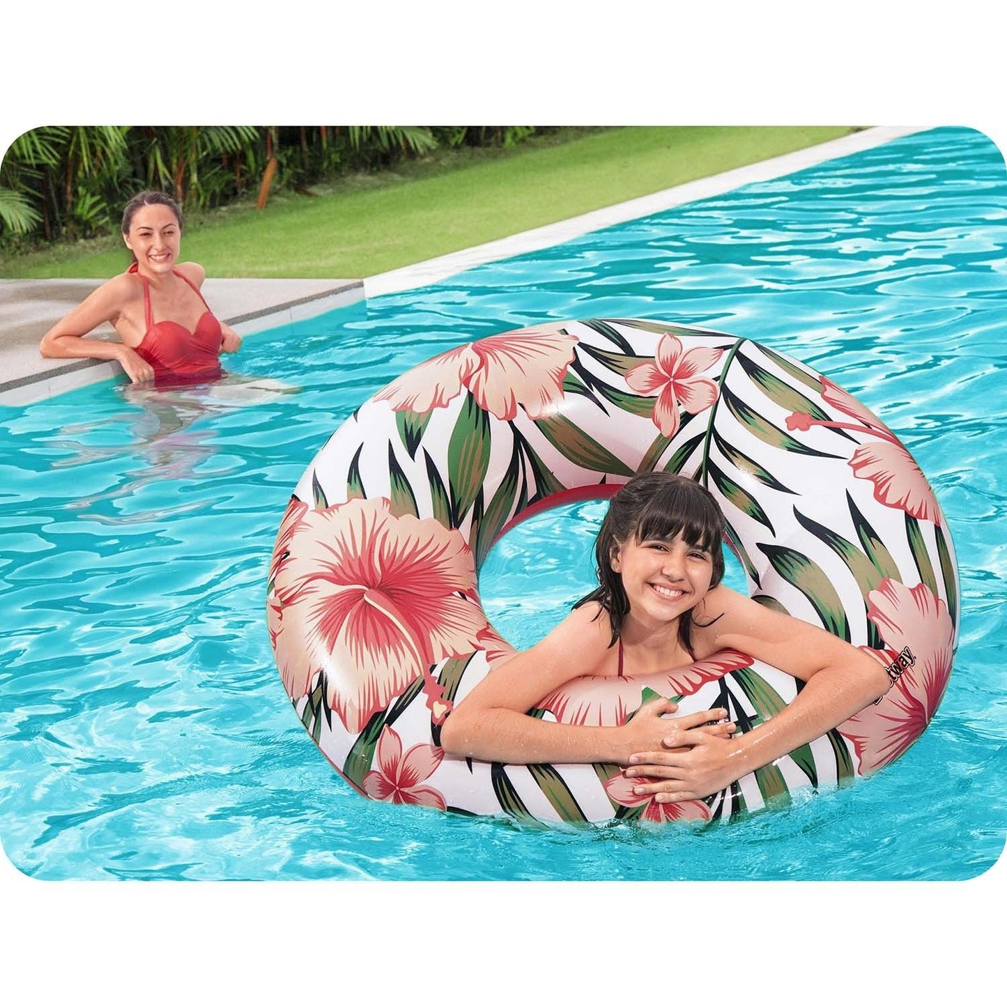 Swimming ring 119cm Bestway 36237 pink