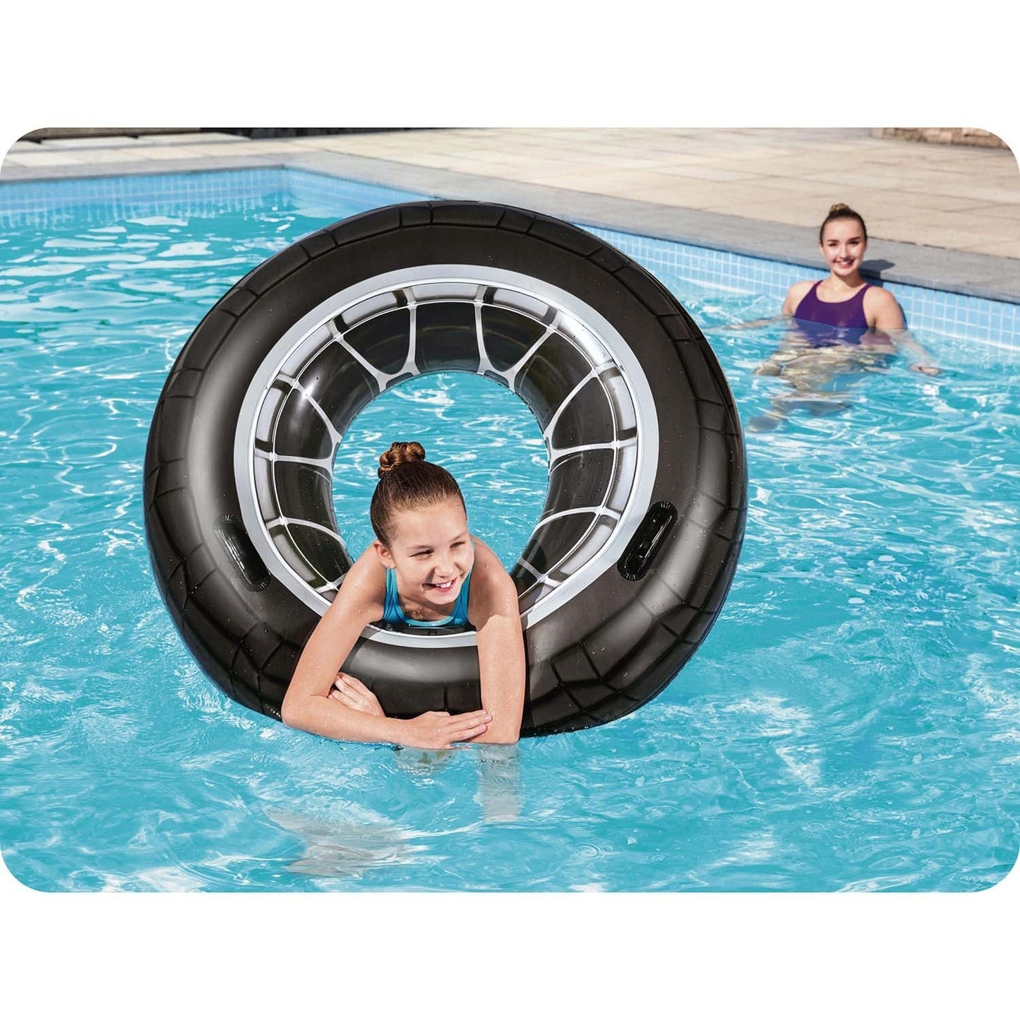 Swimming ring - 119cm Bestway tire