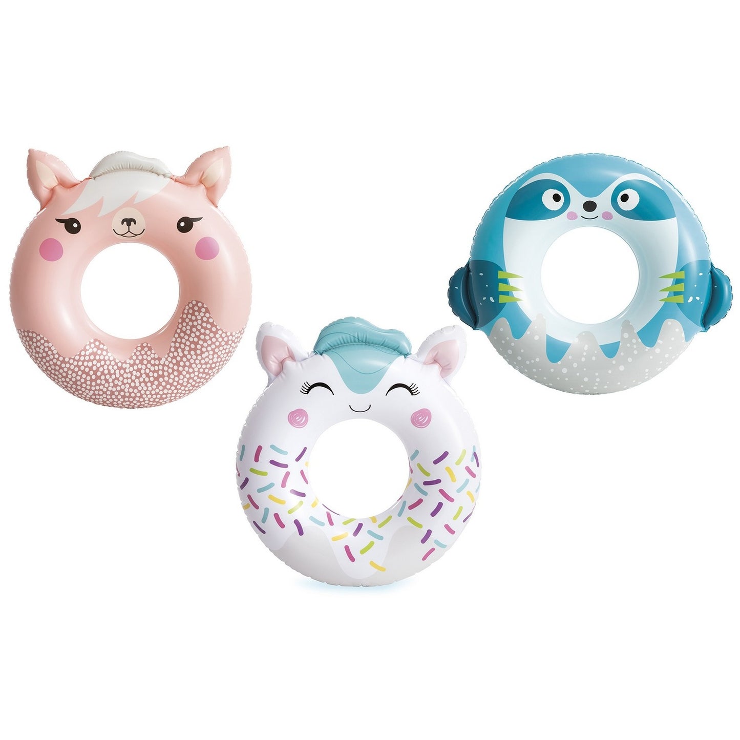 Swimming ring Pets INTEX 59266 sloth