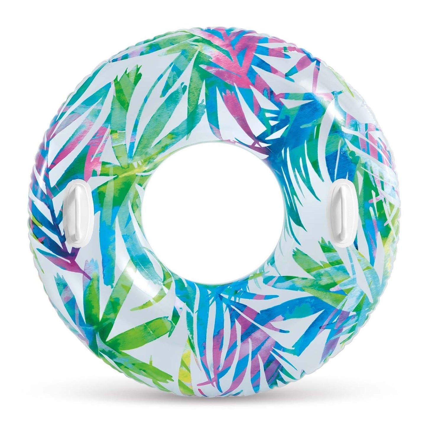 Swimming ring colorful leaves 97 cm XL INTEX 58263