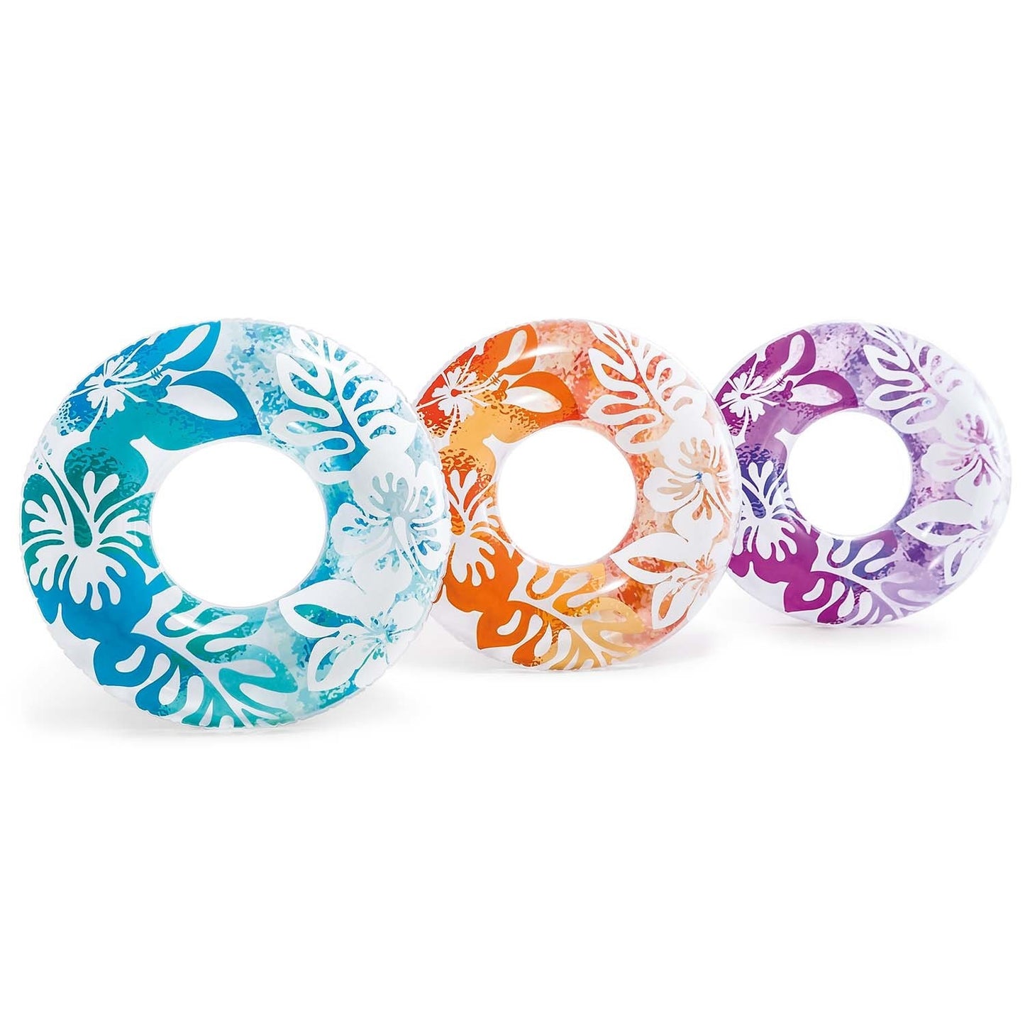 Swimming ring, diameter 91 cm, 3 colors INTEX 59251 blue