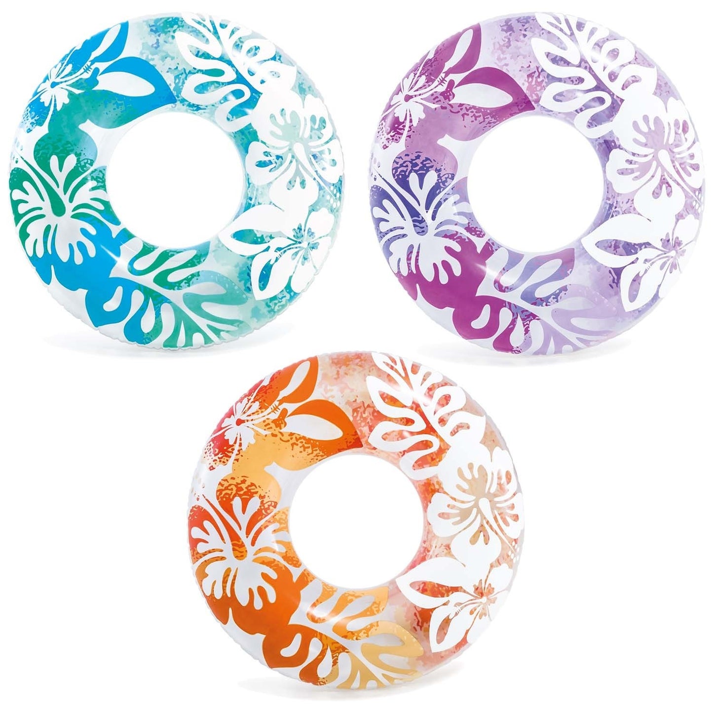 Swimming ring, diameter 91 cm, 3 colors INTEX 59251 pink