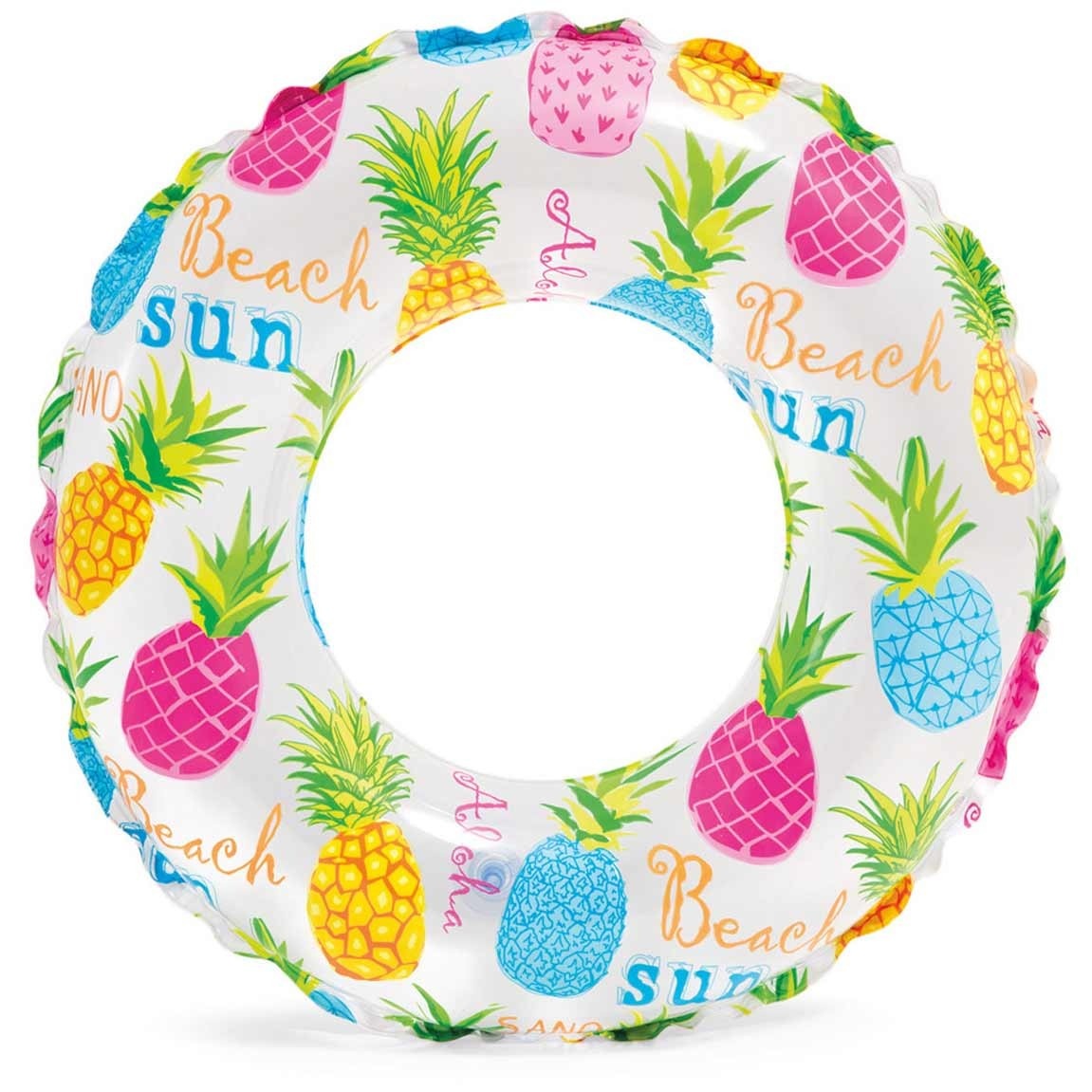 Swimming ring, three designs, 51 cm INTEX 59230 fish