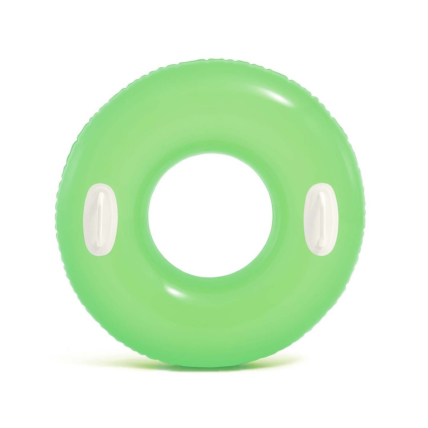 Swimming ring with handles 76 cm green INTEX 59258