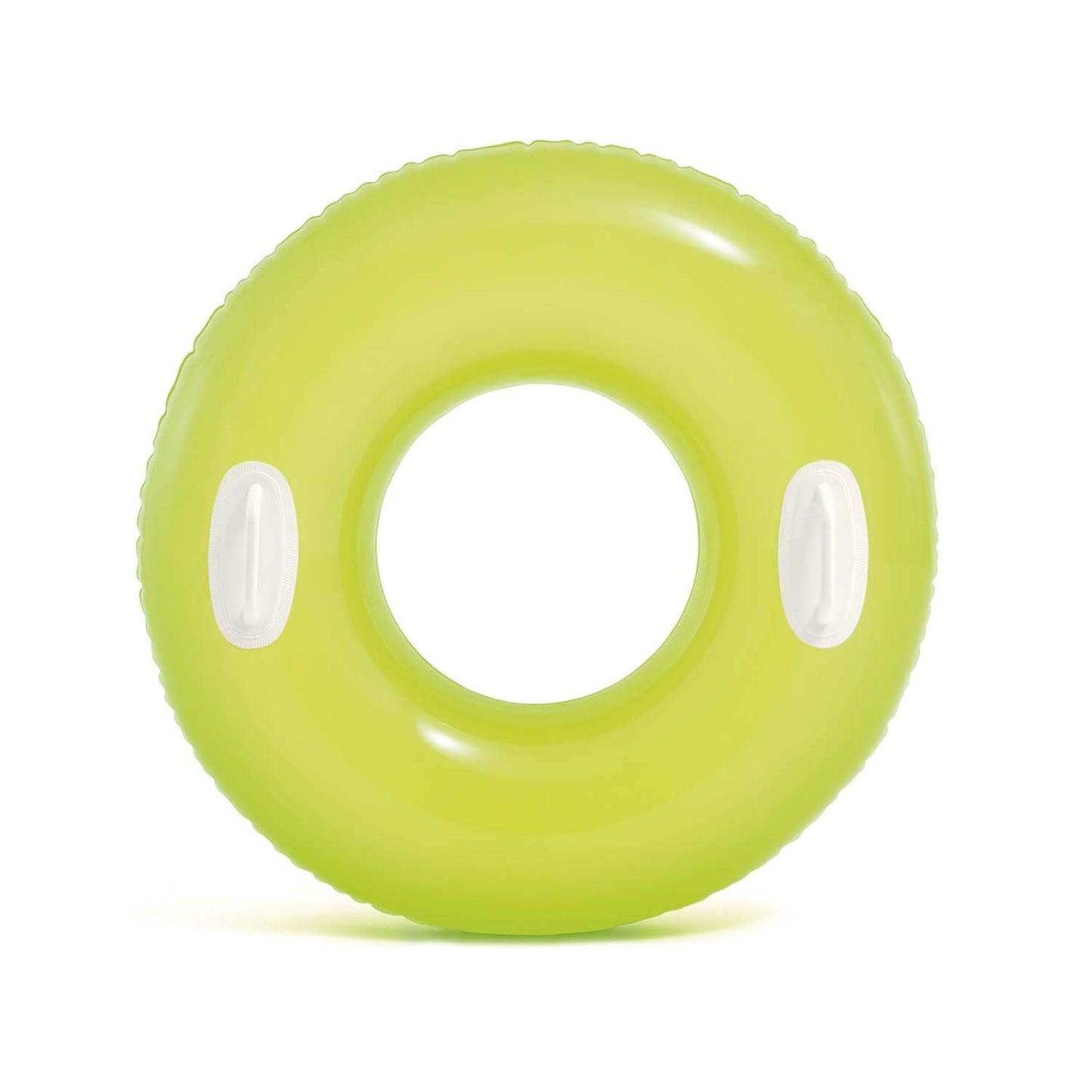 Swimming ring with handles 76 cm yellow INTEX 59258