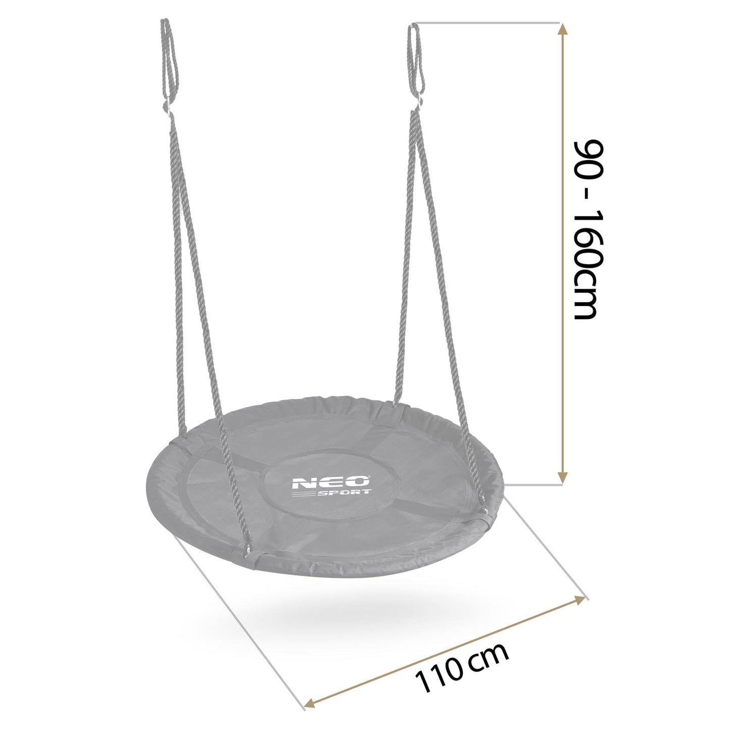 Swing stork's nest Neo-Sport NS-103 110 cm