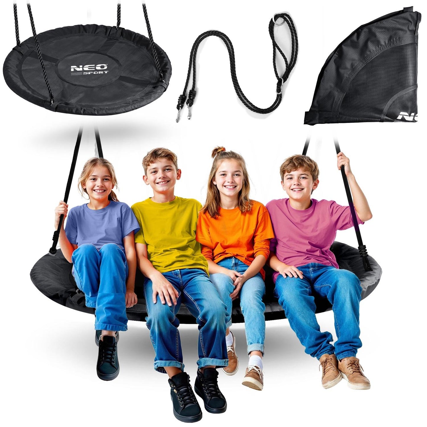 Swing stork's nest Neo-Sport NS-103 120 cm