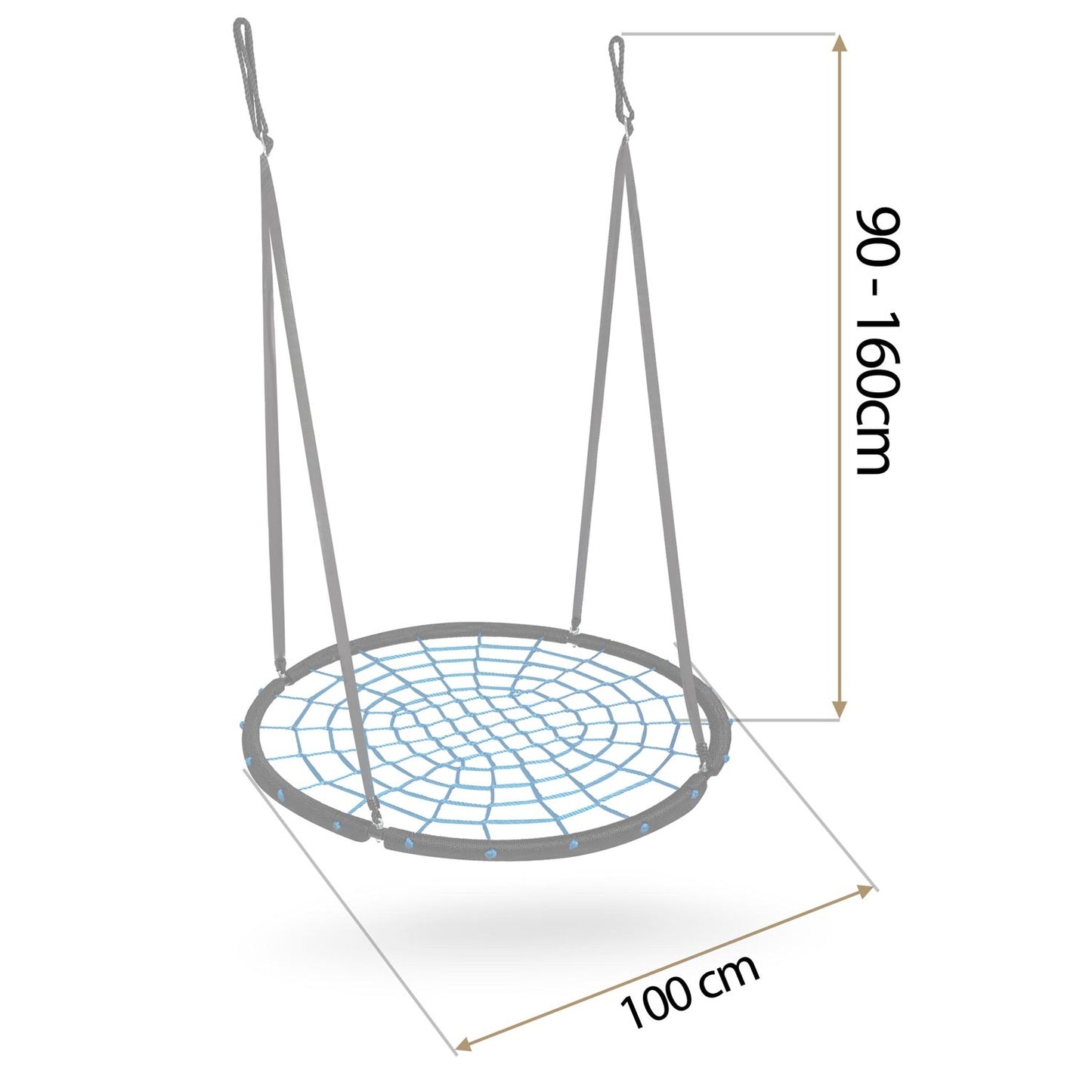 Swing stork's nest Neo-Sport NS-104 100 cm