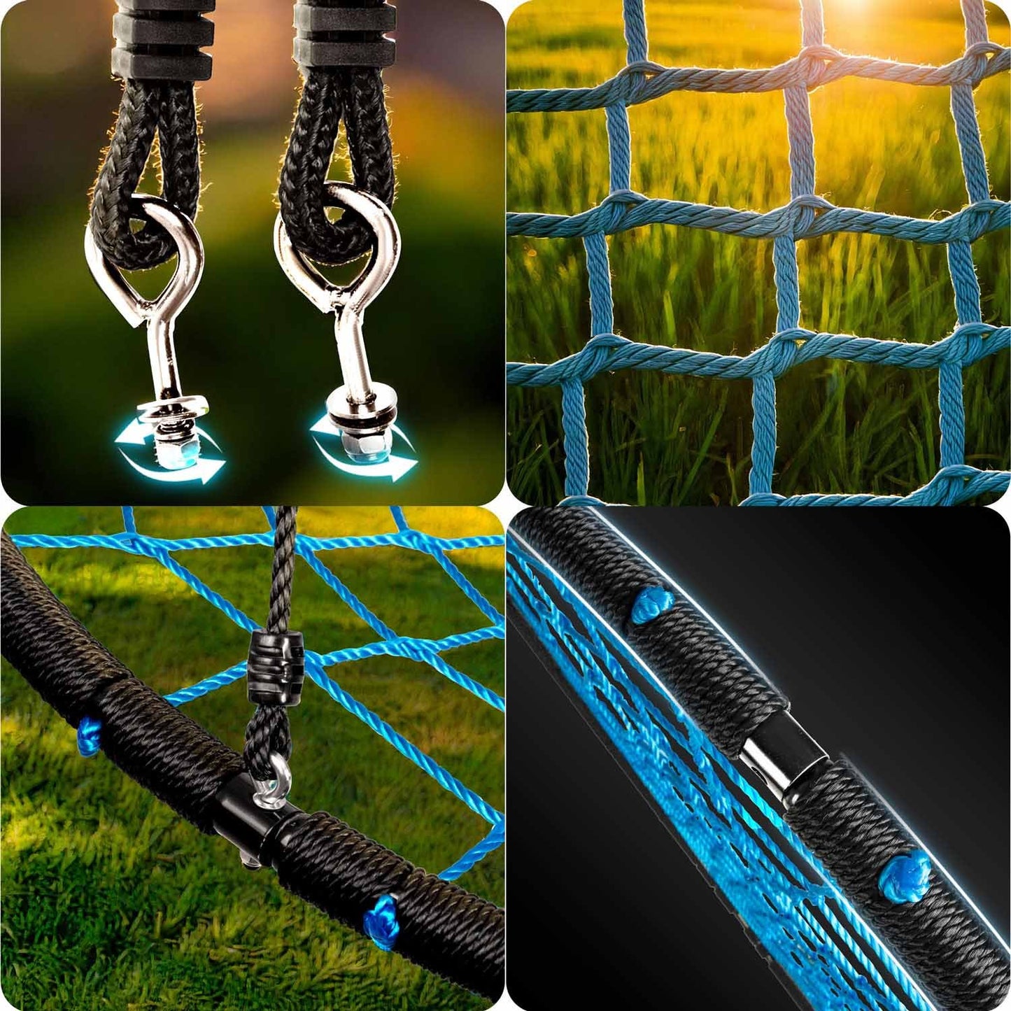 Swing stork's nest Neo-Sport NS-104 120 cm