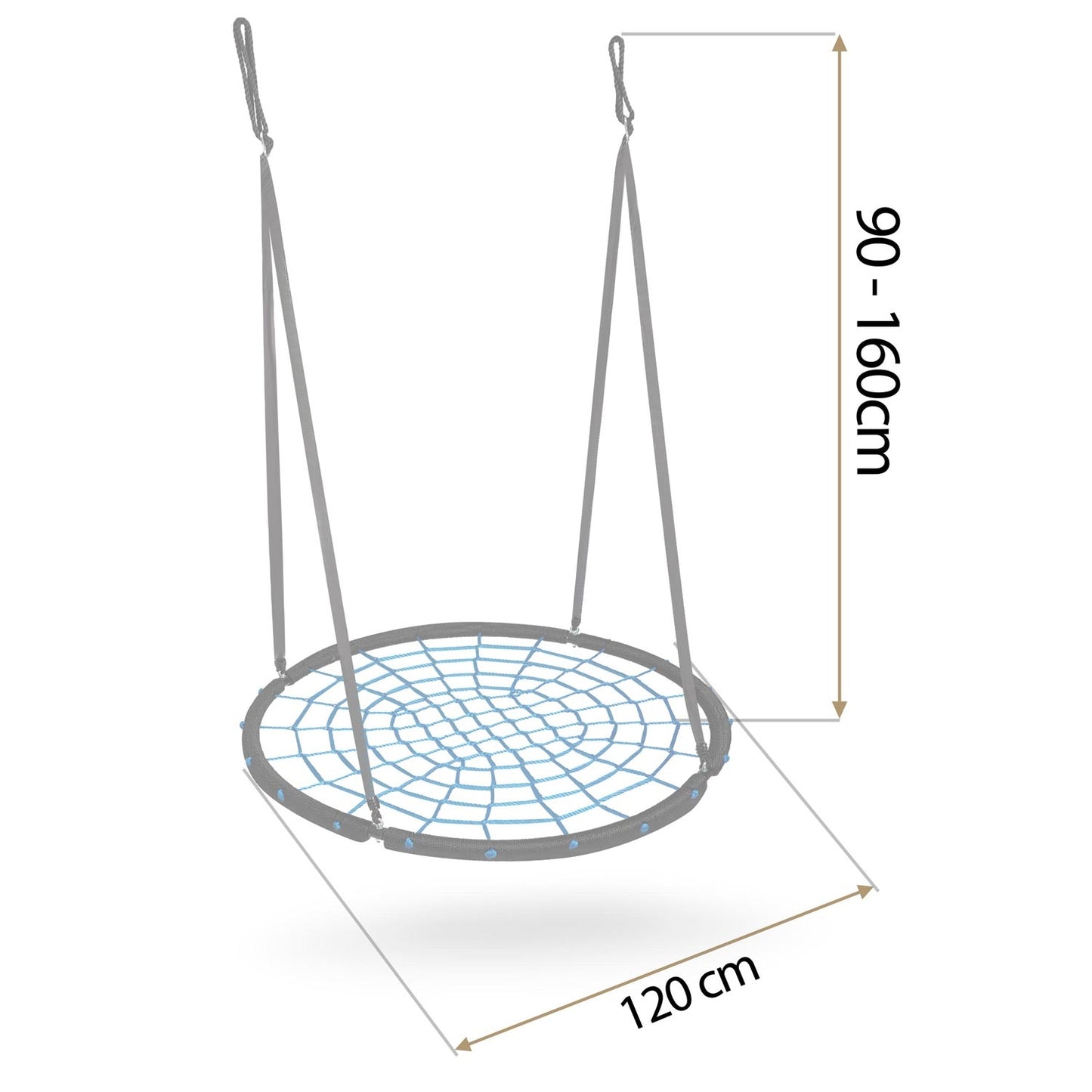 Swing stork's nest Neo-Sport NS-104 120 cm